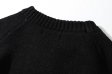 Streetwear Retro O-neck Oversize Casual Men's Sweaters